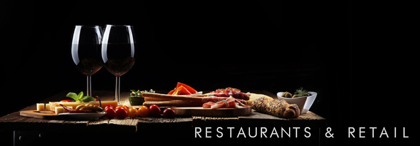 restaurant and retail